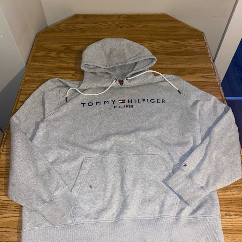 Tommy Hilfiger Gray Hoodie for Men